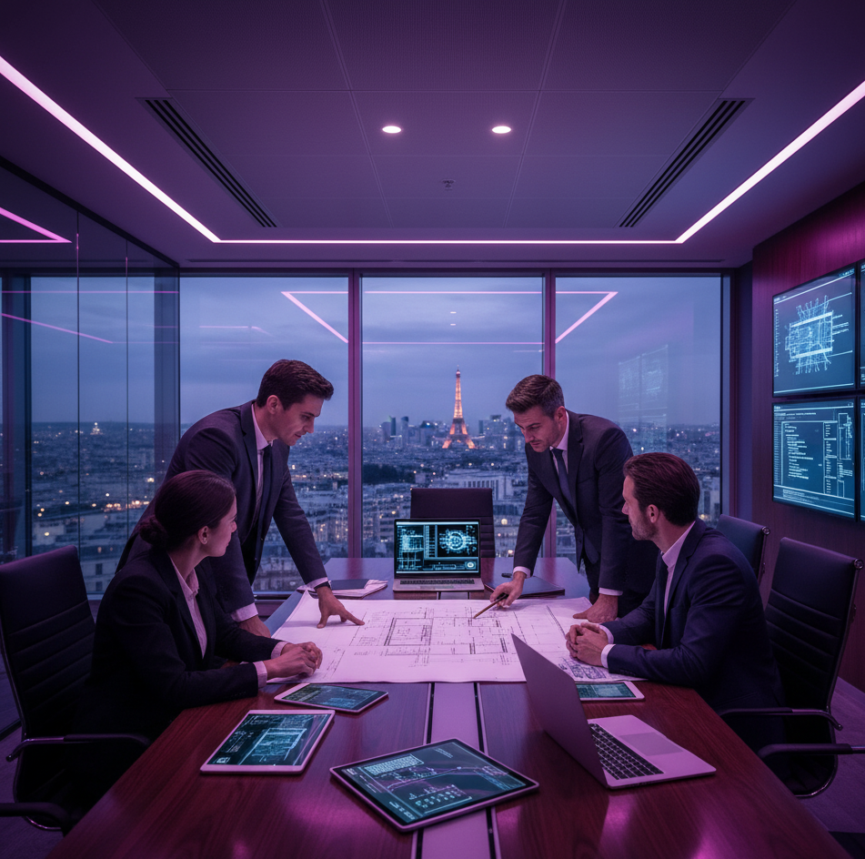 Équipe technique HPS Poseur