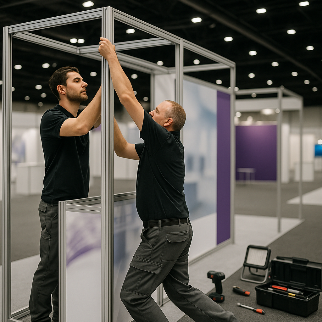 Montage stands professionnels par HPS Poseur