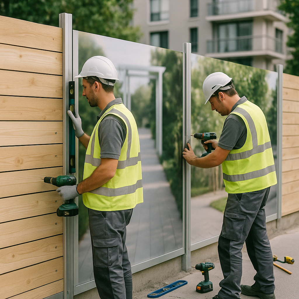 Installation palissades professionnelle par HPS Poseur